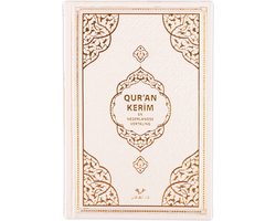 De Qur'an Kerim - Nederlandse vertaling Koran boek - Gebroken Wit - Luxe Koran met QR Code - Ramadan Mubarak Eid Gift Islamitisch met QR Code - Een ideaal islamitisch geschenk (25x17 cm)