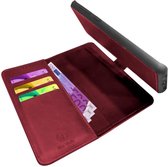 Apple iPhone 6/6S plus Rico Vitello 2-in-1 magnetische cases/book case/hoesje kleur Rood