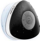 Avanca Bluetooth Waterdichte Wireless Speaker - Douche Speaker - Waterproof - Zwart