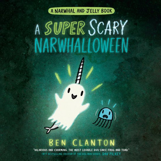 A Super Scary Narwhalloween (A Narwhal and Jelly Book #8) - cover