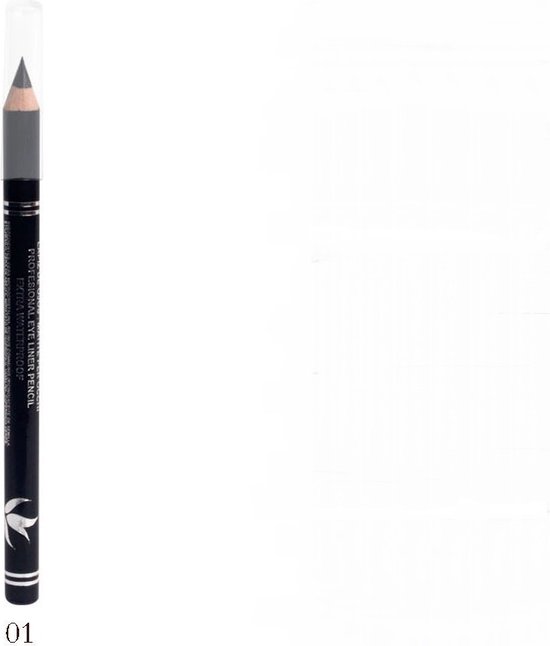 Foto: Easy paris oogpotlood eyeliner pencil extra waterproof zwart nummer 01