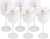 Moët & Chandon Ice Glas - 12 pièces - Verres à Flûtes à champagne - (Wit) - Acryl - Champagne - Verres - Traiteur - Astuce d'examen