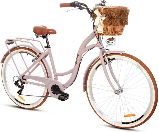 Goetze Mood cadre en aluminium vélo femme rétro vintage vélo de ville  Holland , roues... | bol