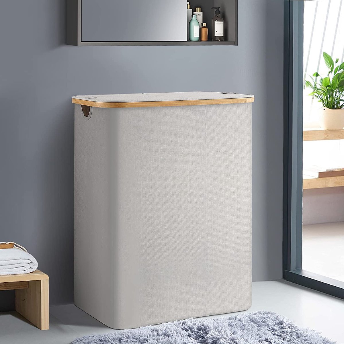 Adel Dream Panier à linge avec couvercle , le panier à