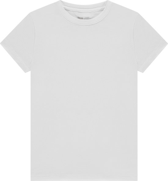 Basics t-shirt wit voor Jongens | Maat 134/140