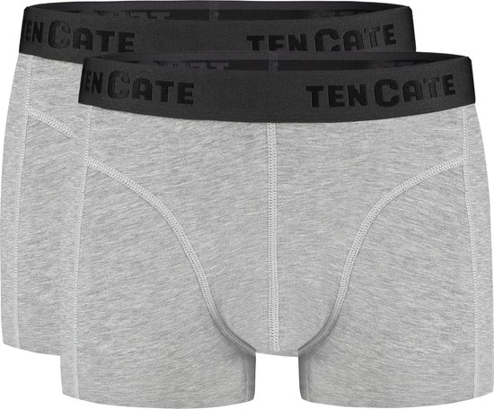 Twee grijze Ten Cate shorty's met zwarte band.