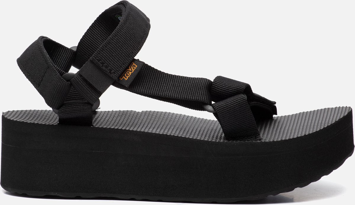 Teva W FLATFORM UNIVERSAL Dames Sandalen - Zwart