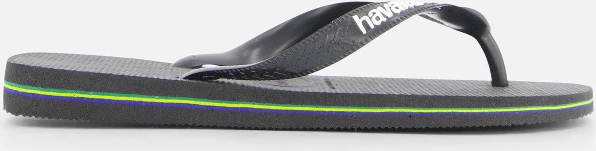Havaianas Brasil logo Slippers - Zwart