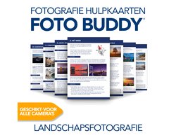 Foto Buddy - Landschapsfotografie - 20 Fotografie Hulpkaarten - Leer de mooiste landschapsfoto's maken
