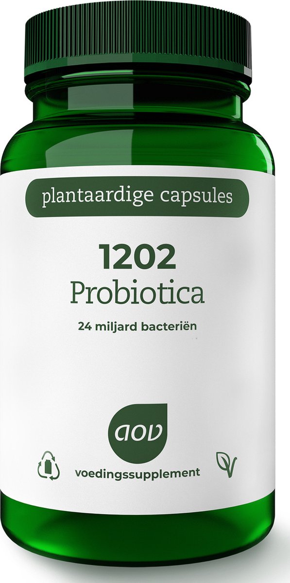 Goedkoopste AOV 1202 Probiotica - 30 vegacaps - Probiotica - Voedingssupplement
