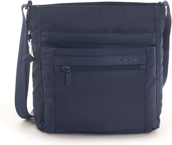 Hedgren Sac à épaule bandoulière Inner City Orva Crossover RFID Total Eclipse Bleu marine
