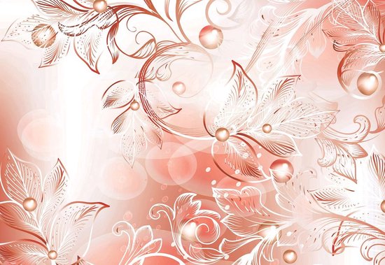 Fototapete 4 Bahnen Fleece 416x254 53378 Papier Peint Abstrait | Blanc | 416 x 254