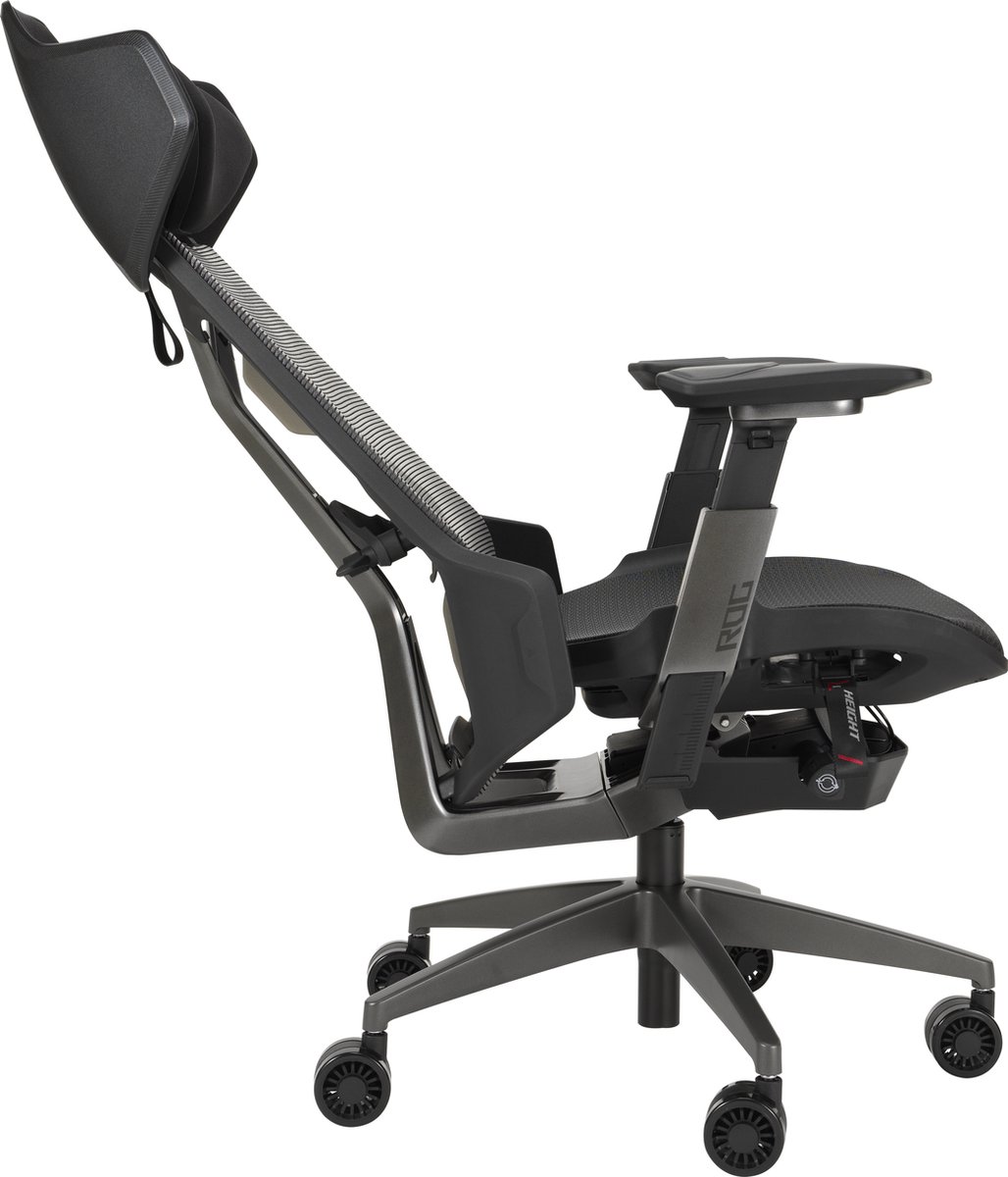 ASUS ROG Destrier Ergo Gamestoel Max 120 kg Zwart - afbeelding 3