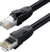 Ugreen Internetkabel - Ethernet kabel - RJ45 - Cat8 - 5 meter - Zwart
