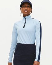 ROHNISCH Abby Half Zip Powder Blue - golf - golfshirt - dames - maat XL