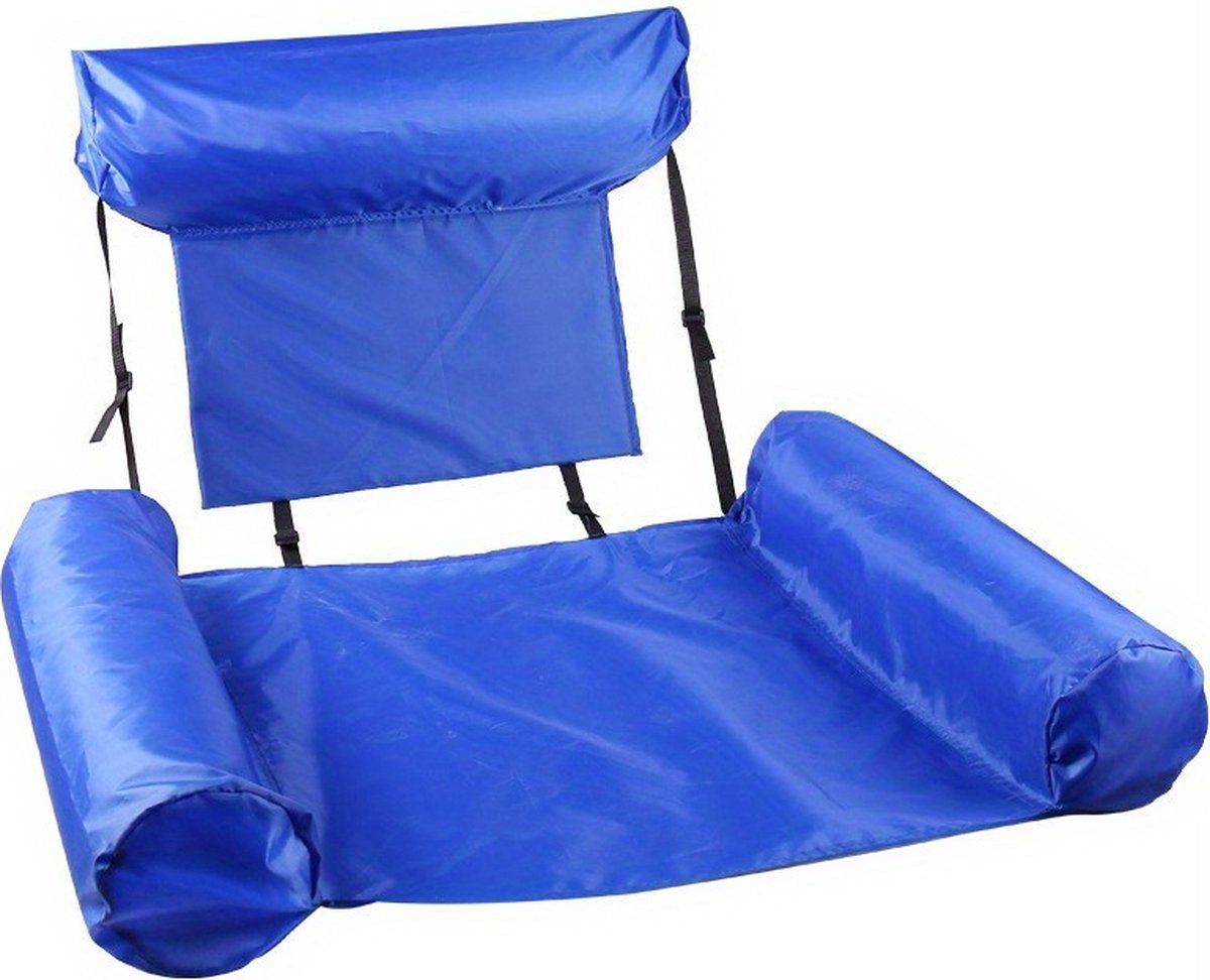Vitalify® Multifunctionele Opblaasbare Water Hangmat - Lounge Stoel Drifter - 1 Stuk
