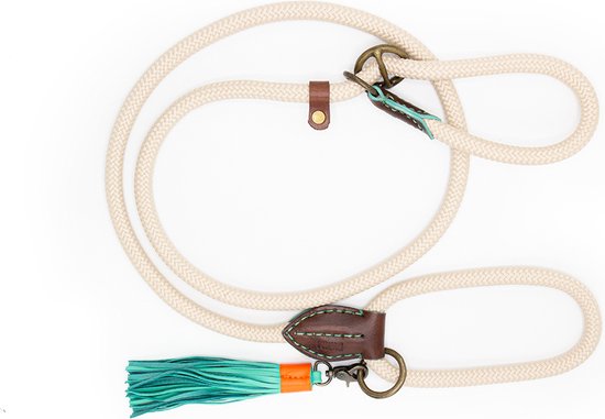 Hondenriem Long John Naturel