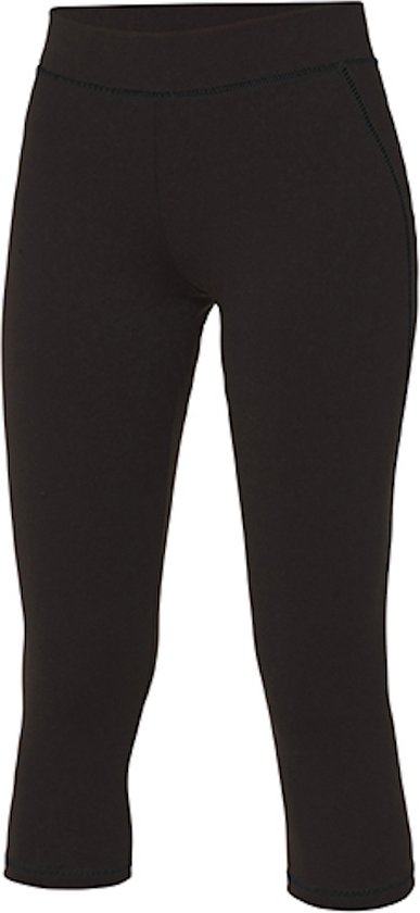 Women´s Cool Capri Trainingsbroek/Legging Jet Black - XS