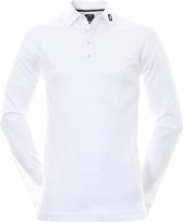 FootJoy Thermolite Long Sleeved Golfshirt - Wit - Maat M