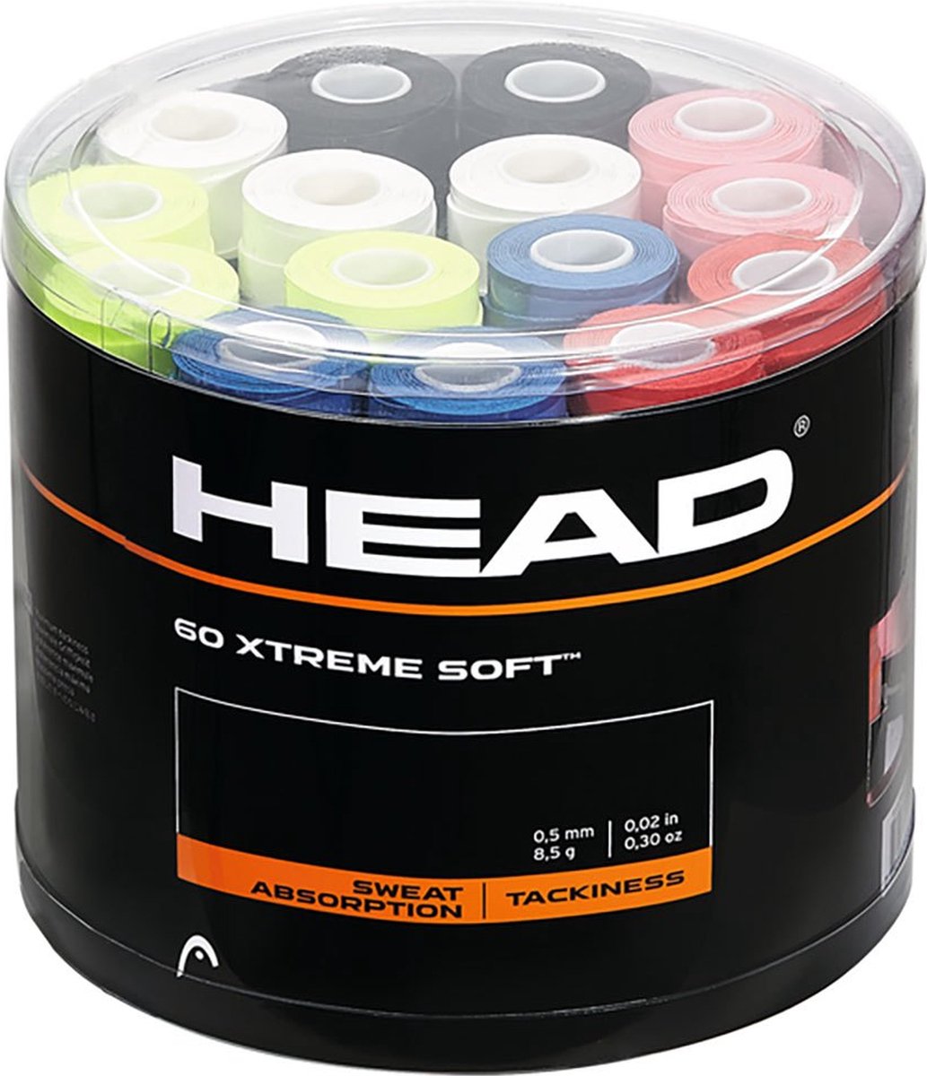 HEAD Overgrip Xtreme Soft Box 60 Stuks Multicolor