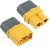 XT60 Connector + Dop - Mannelijk + Vrouwelijk - 1 Paar