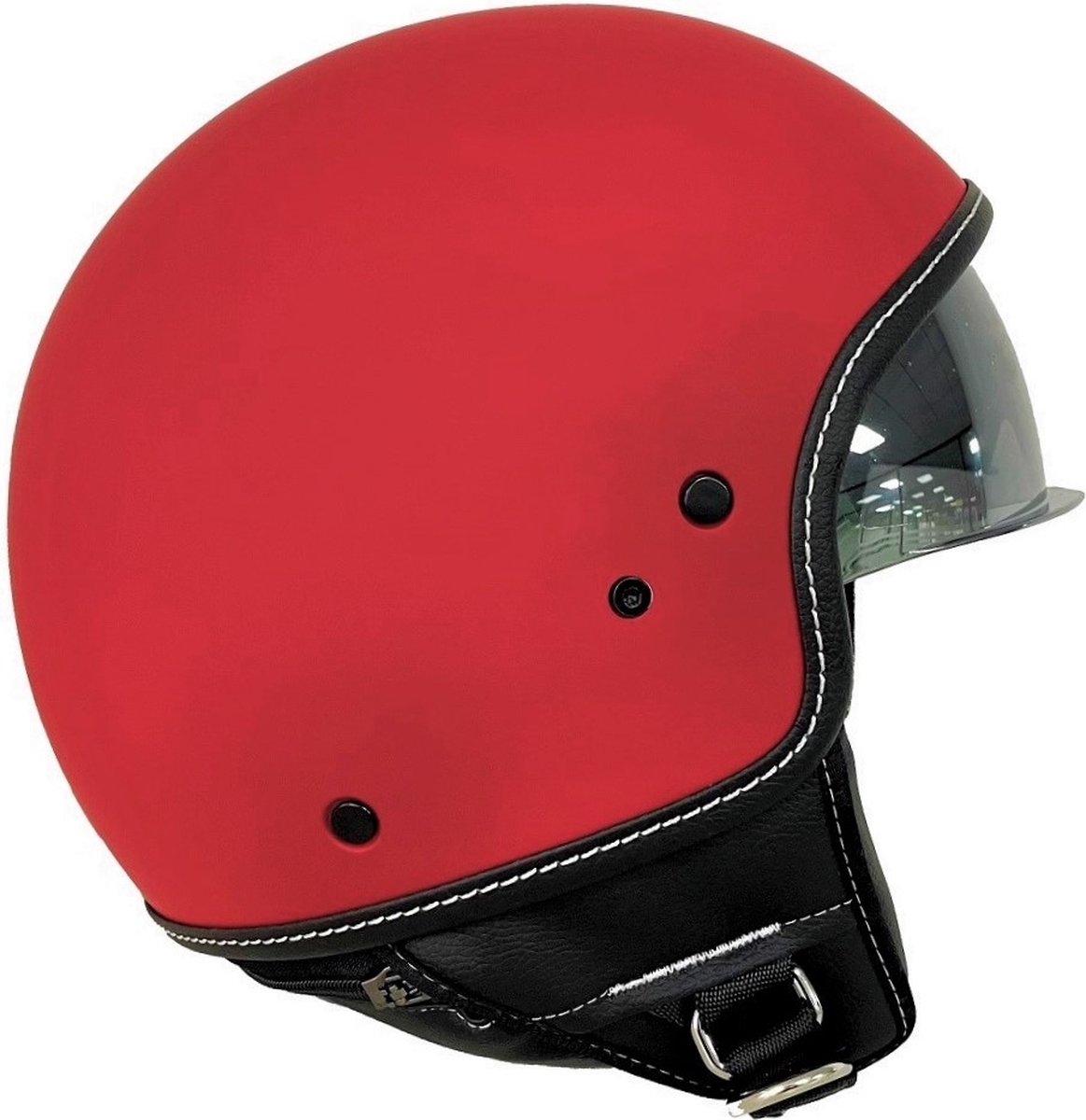 Motocubo Beetle Jethelm met Vizier in Goud Roze | ECE 22.06