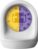 Tommee Tippee Timekeeper -slaaptrainerklok -slaaphulp, wekker en nachtlampje voor kinderen, met app-functie en aanpasbaar