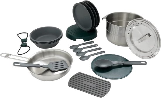 Stanley Adventure Full Kitchen Base Camp Cook Set - 3.5L 21 Parça - 10