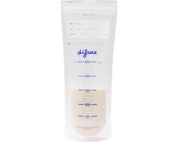 Difrax Moedermelk bewaarzakjes - Pakketdeal - 3+1 gratis - 4 Stuks totaal