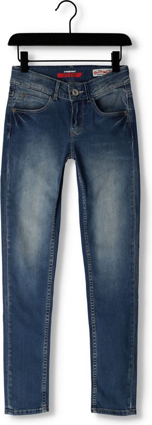 Vingino Bettine Jeans Filles - Pantalon - Blauw - Taille 140