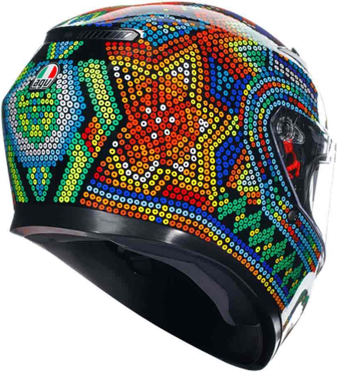 Agv K3 E2206 Mplk Rossi Winter Test 2018 001 Integraalhelm - Helm – foto 3