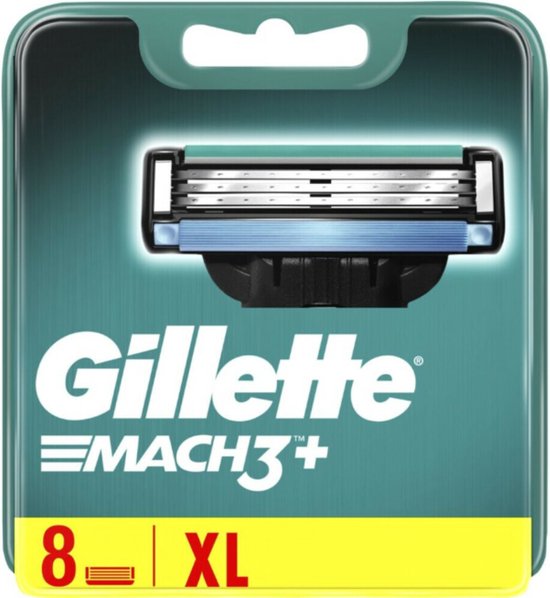 Gillette Mach 3 - 8 zwart