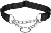 Trixie Halsband Hond Premium Halfslip Halsband Zwart