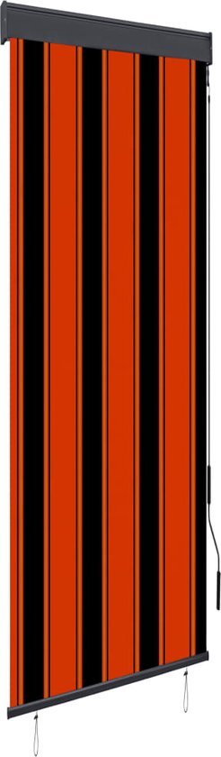 vidaXL-Rolgordijn-voor-buiten-60x250-cm-oranje-en-bruin