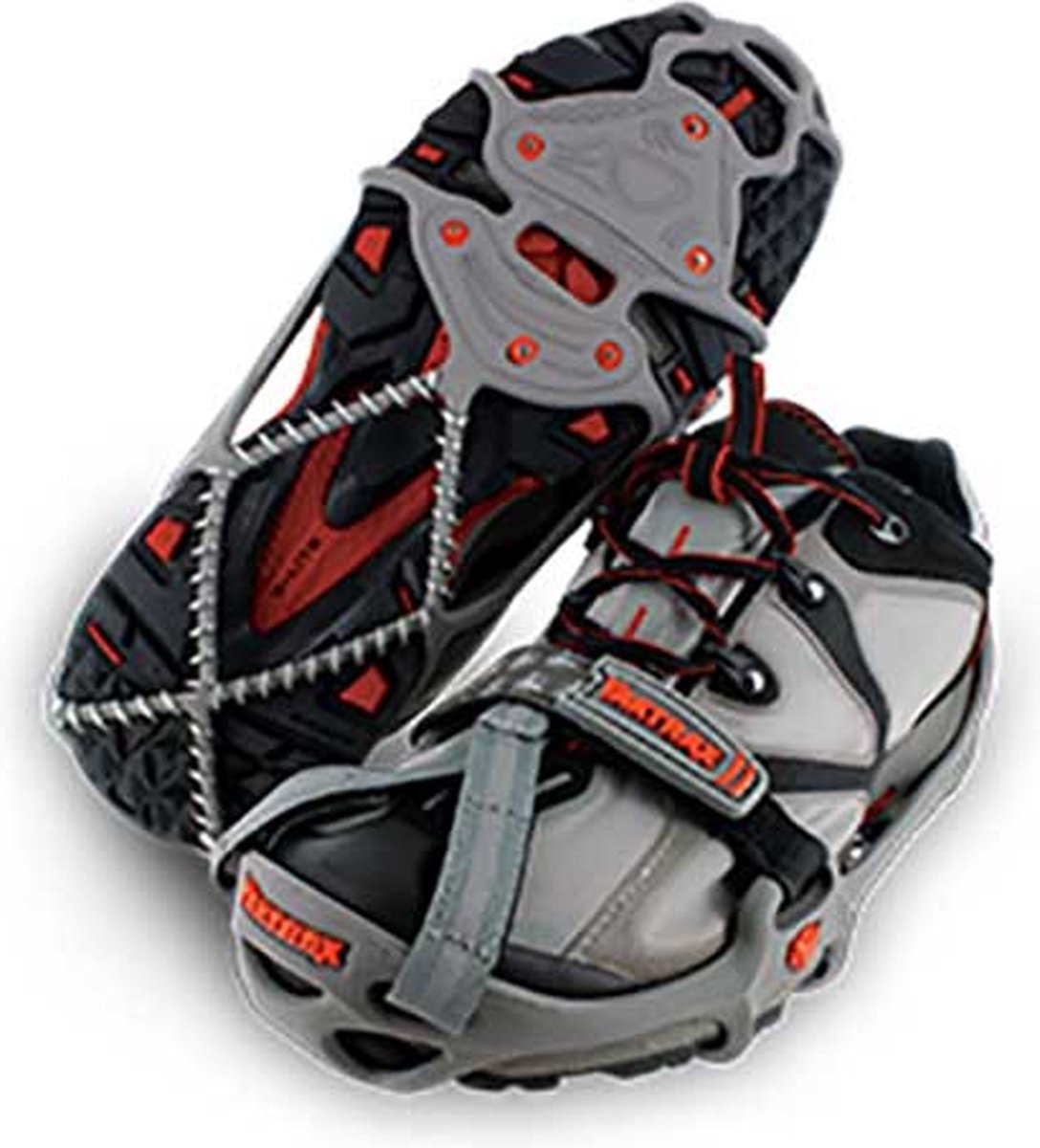 Yaktrax Sneeuwketting voor je schoen Run Hardlopen in de sneeuw Sporten in de winter – 44/46 Zwart