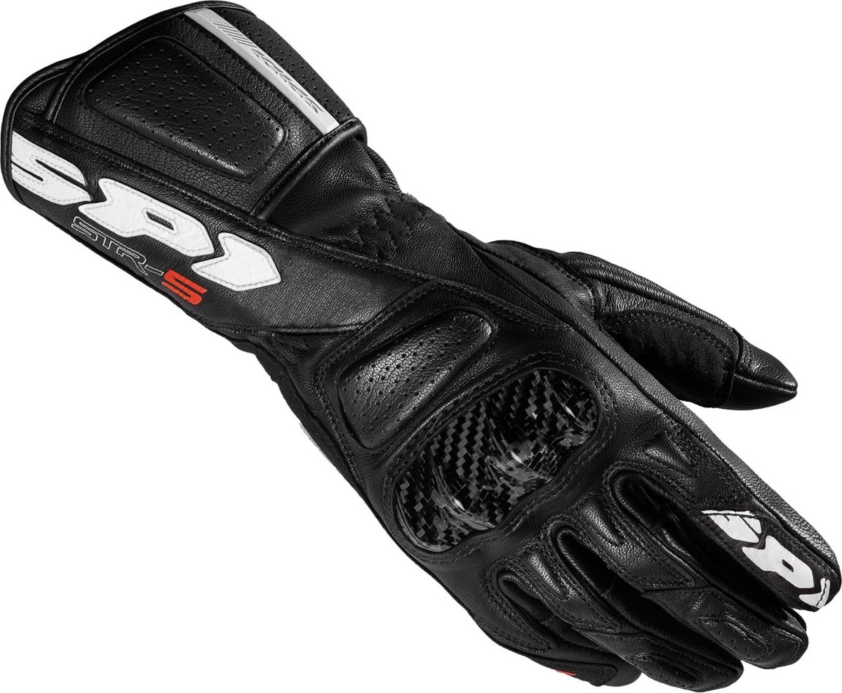 Spidi Str-5 Lady Black Motorcycle Gloves L - Maat L - Handschoen