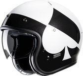 Hjc V31 Kuz White Black Mc5 Open Face Helmets M - Maat M - Helm