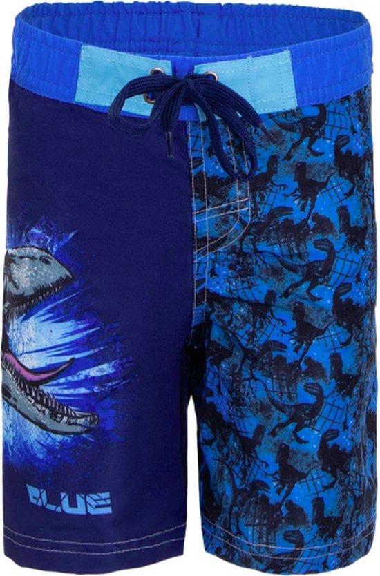 Jurassic World Zwemshort - zwembroek - blauw - Maat 104 / 4 jaar | bol.com