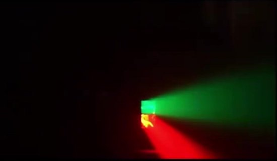 Effets de scène,Mini Lumière LED Araignée à Tête Mobile pour Club