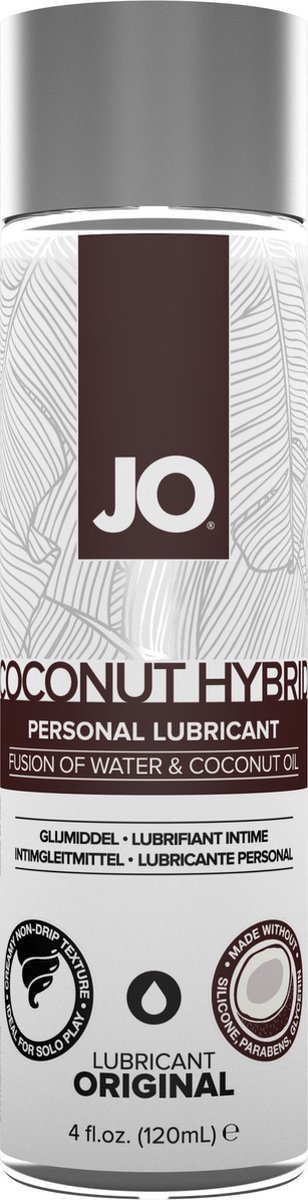 Goedkoopste System JO - Coconut Hybride Glijmiddel -120 ml