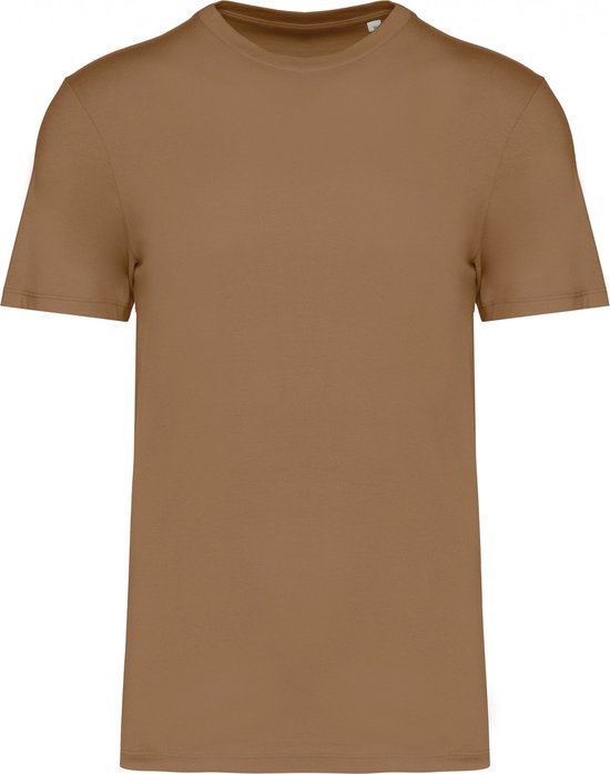Unisex T-shirt 'Native Spirit' met ronde hals Dark Camel - 5XL