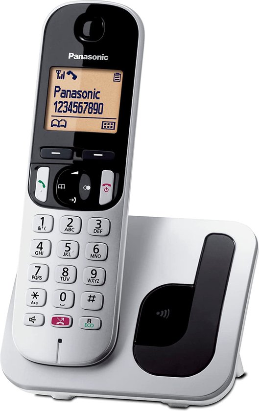 Panasonic KX-TGC250 - Vaste Telefoon voor Senioren - Handsfree Luidspreker  - Licht Grijs | bol.com