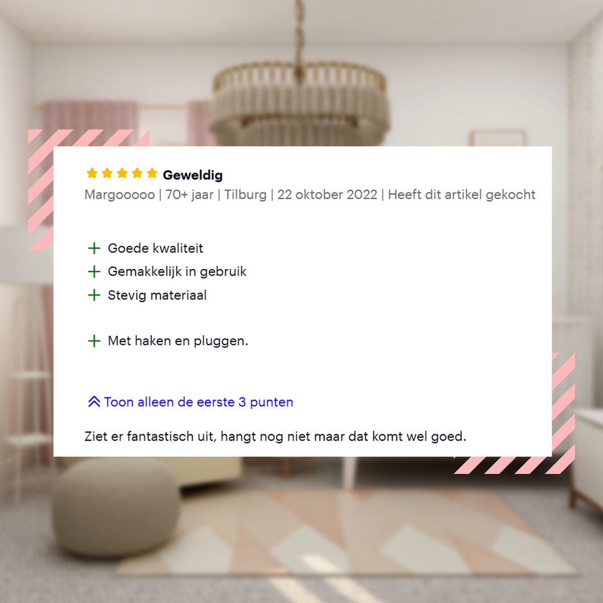 Luxe houten 3 in 1 roze meegroei baby schommel en Kinder schommel – Baby swing – Schommel die meegroeit met je kindje - Schommelstoel - Schommels - handgemaakt — afbeelding 12