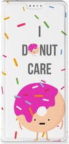 Bookcase met Quotes OPPO X6 Pro Smartphone Hoesje Cadeautjes voor Meisjes Donut