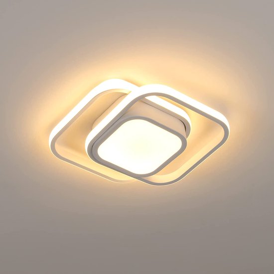 LED Design Plafonniers Carré Cuisines Éclairage Design Lampe Couloir Noir