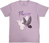 Prince - Doves Distressed Heren T-shirt - S - Paars