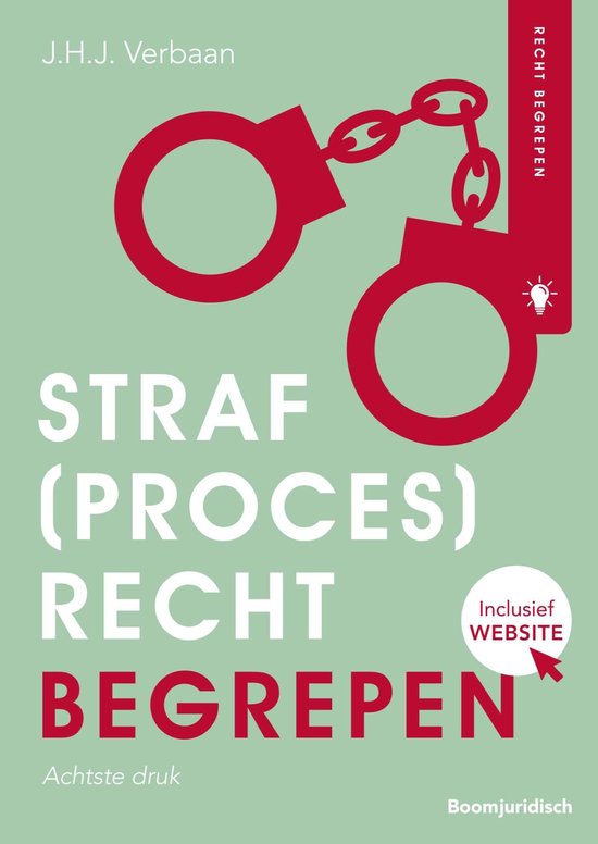 Recht begrepen - Straf(proces)recht begrepen - cover