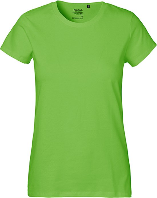 Ladies´ Classic T-Shirt met ronde hals Lime - XXL