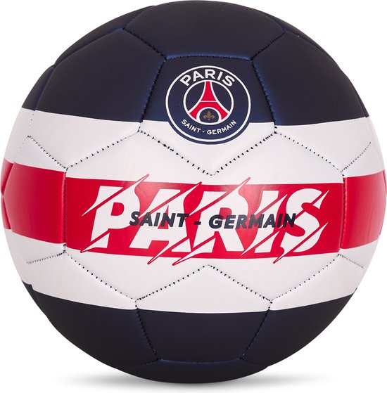 Ballon de football métallisé PSG - Taille unique - Taille 5 - Ballon  officiel du Paris