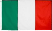 VlagDirect - Italiaanse vlag - Italië vlag - 90 x 150 cm.
